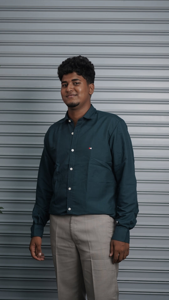 Men's Soft Linen Full Sleeve Shirt | Premium Casual Wear Shirt - 7 – alternate view – 7MAN India