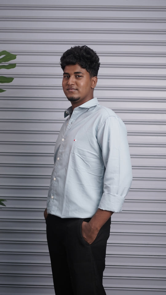 Men's Soft Linen Full Sleeve Shirt | Premium Casual Wear Shirt - 10 – alternate view – 7MAN India