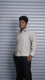Men's Soft Linen Full Sleeve Shirt | Premium Casual Wear Shirt - 13