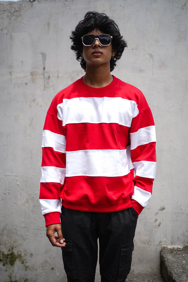 CUTTENS FULL SLEEVE TSHIRT - RED