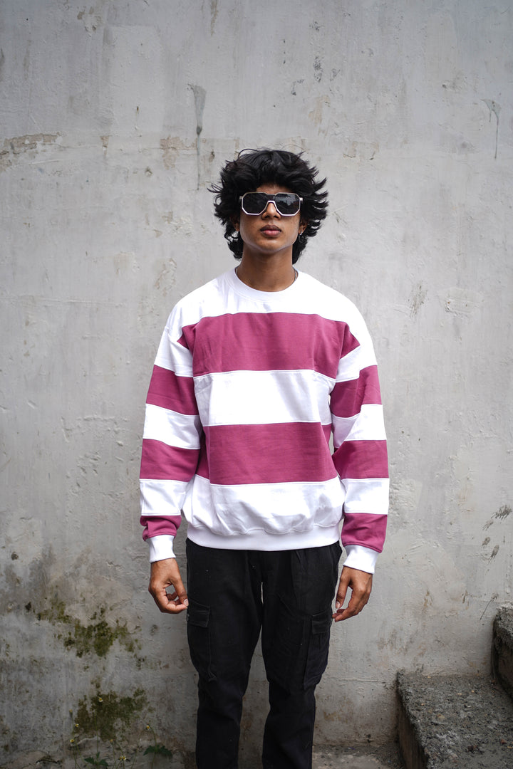 CUTTENS FULL SLEEVE TSHIRT -DARK PINK