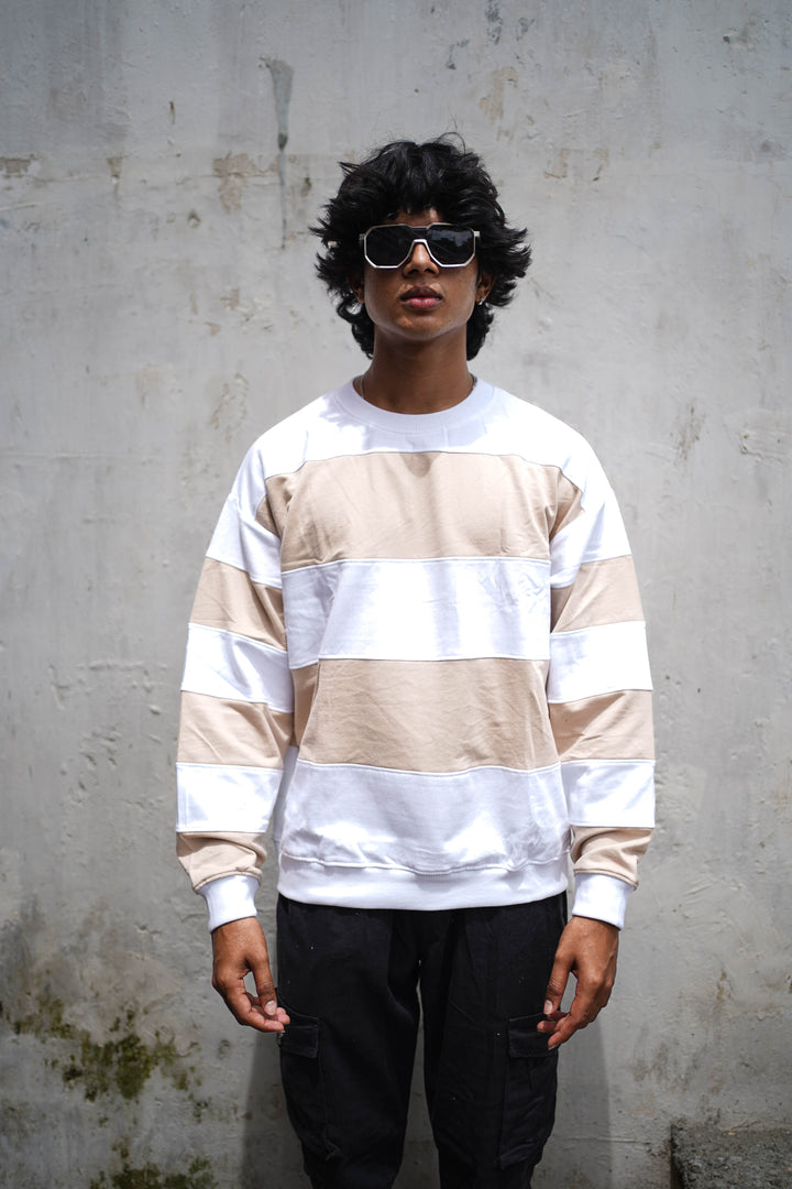 CUTTENS FULL SLEEVE TSHIRT -SANDLE