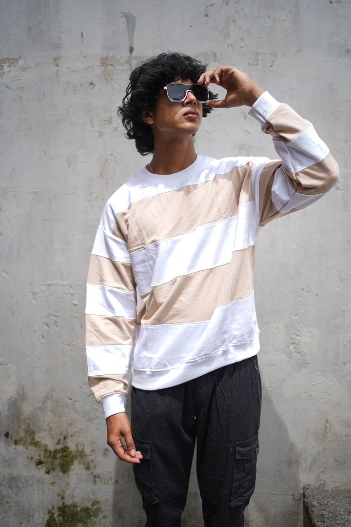 CUTTENS FULL SLEEVE TSHIRT -SANDLE