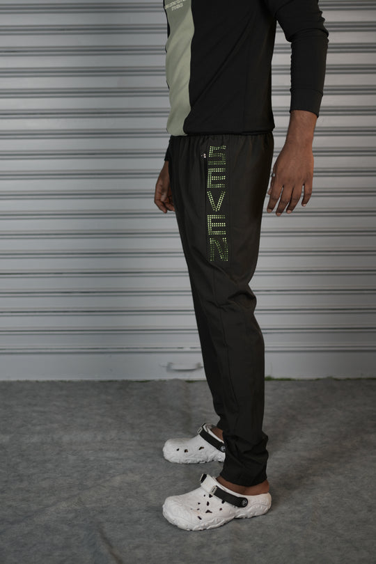 Men's Premium NS Laser Cut Track Pant | Comfortable Sports Joggers - Black – 7MAN Men's Fashion India