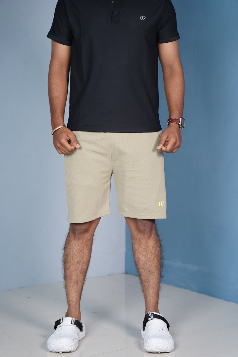 07 Mens Casual Shorts  Lightweight Daily Wear  Sandle mens trending streetwear India 7Man