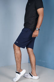 07 Men’s Casual Shorts | Lightweight Daily Wear - Navy Blue