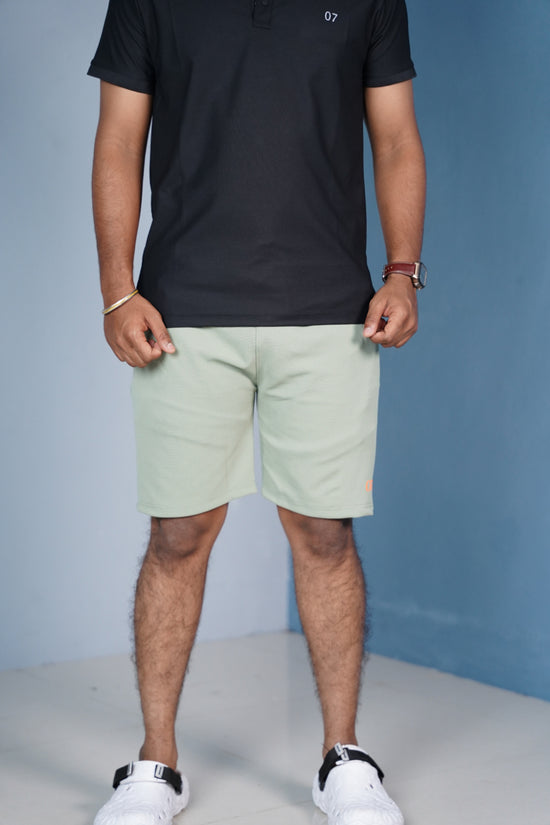 07 Mens Casual Shorts  Lightweight Daily Wear  Pista Green mens trending streetwear India 7Man