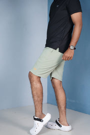 07 Men’s Casual Shorts | Lightweight Daily Wear - Pista Green