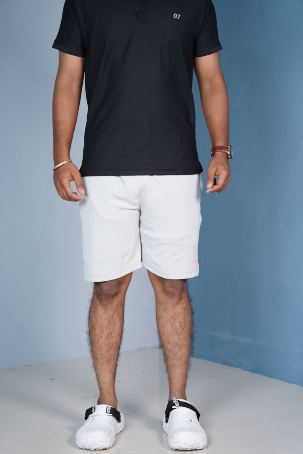 07 Men’s Casual Shorts | Lightweight Daily Wear - Light Ash