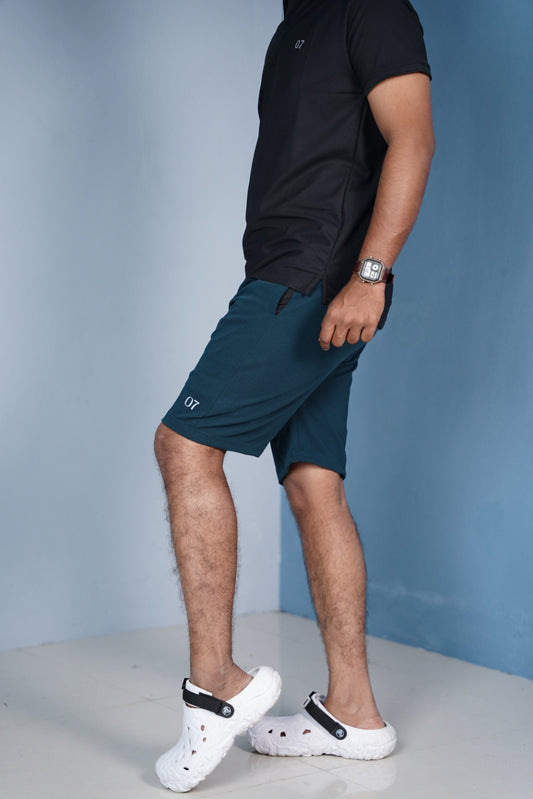 07 Men’s Casual Shorts | Lightweight Daily Wear - Bottle Green
