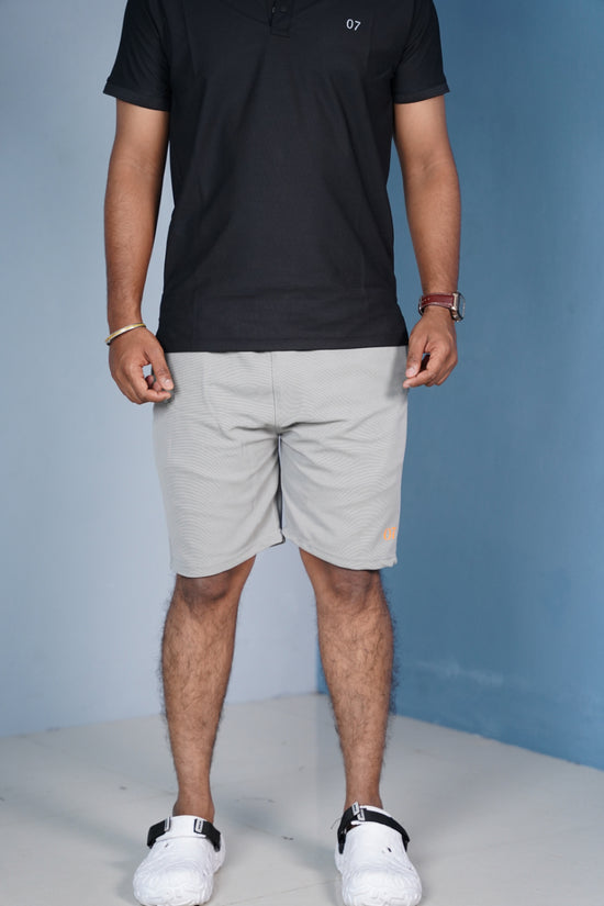 07 Men’s Casual Shorts | Lightweight Daily Wear - Ash