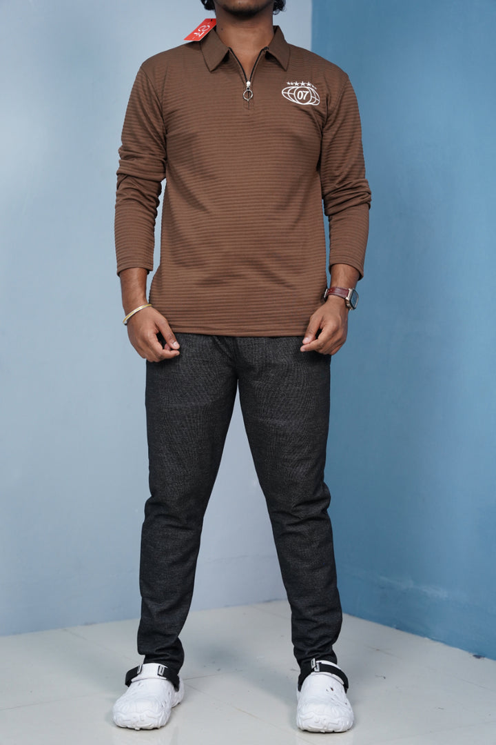 Mens Slim Fit Jogger Pants  Stretch Casual Track PantsBlack mens trending streetwear India 7Man