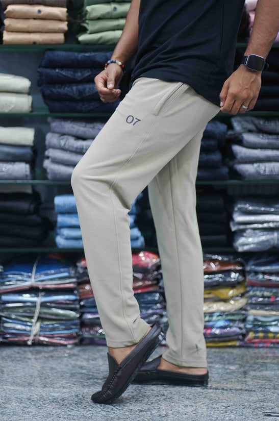 Men's Ottaman Track Pants | 07 Branded Slim Fit Joggers for Daily & Casual Wear - Sandle