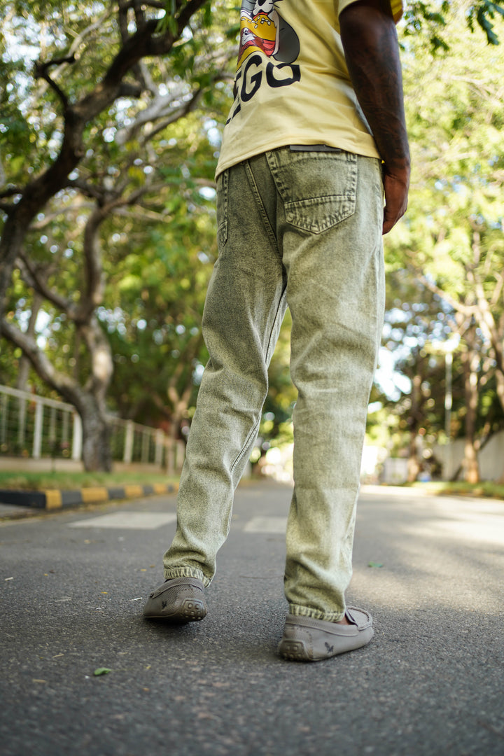 TRENDY JEAN BAGGY COLLECTIONS FOR MEN'S-GREEN