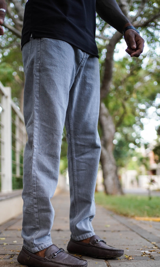 TRENDY JEAN BAGGY COLLECTIONS FOR MEN'S-CEMENT SHADE