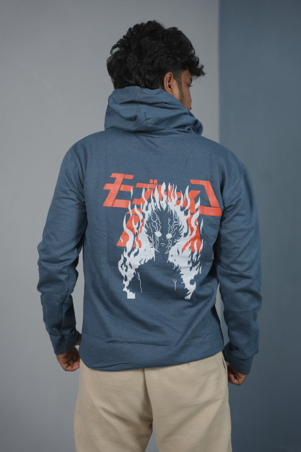 Men’s Graphic Print Hoodie – Trendy Streetwear Style - Petrol Blue