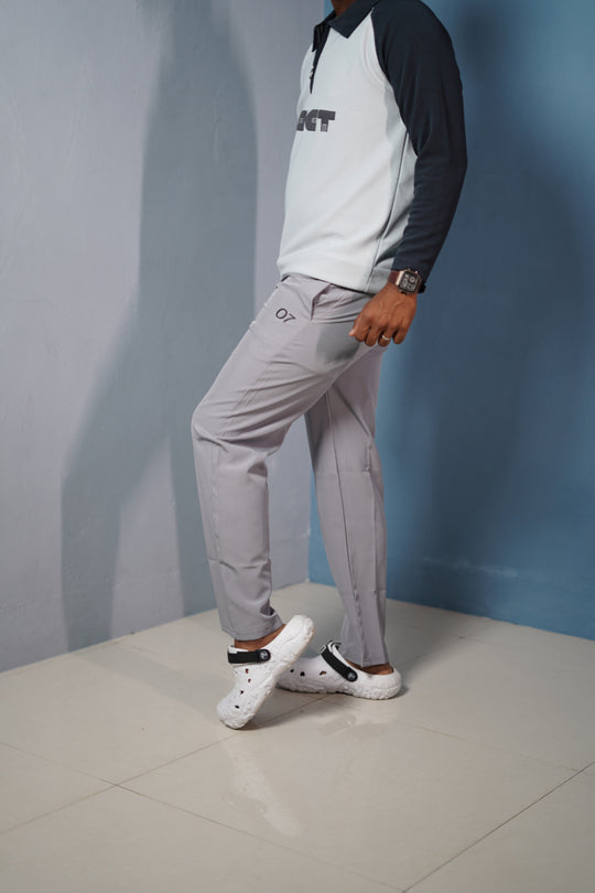 Mens 07 NS Track Pants – Slim Fit Gym & Sportswear Joggers - Ash