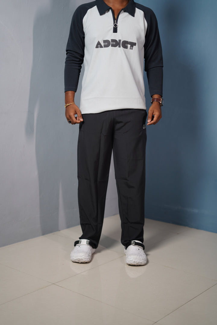 Mens 07 NS Track Pants – Slim Fit Gym & Sportswear Joggers - Grey