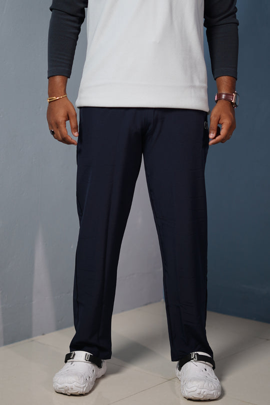 Mens 07 NS Track Pants – Slim Fit Gym & Sportswear Joggers - Navy Blue