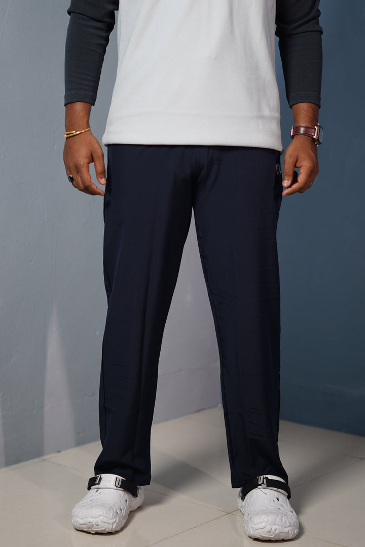 Mens 07 NS Track Pants – Slim Fit Gym & Sportswear Joggers - Navy Blue