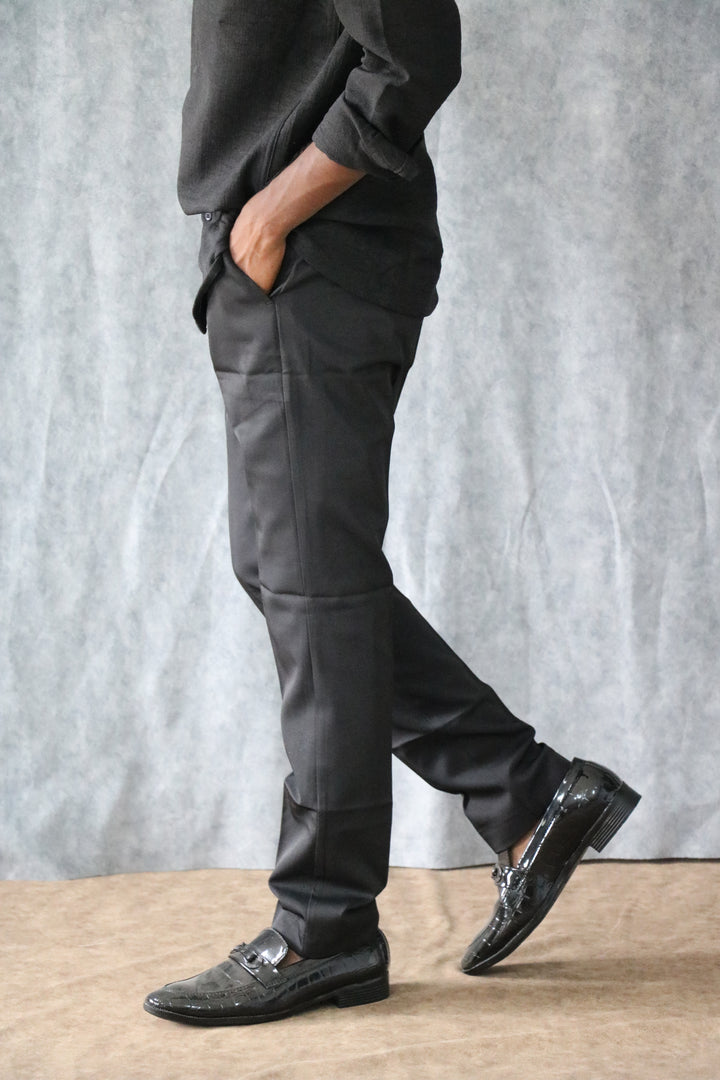 Men's Slim Fit Formal & Casual Stretchable Polo Pant (CODE:P001)- 1