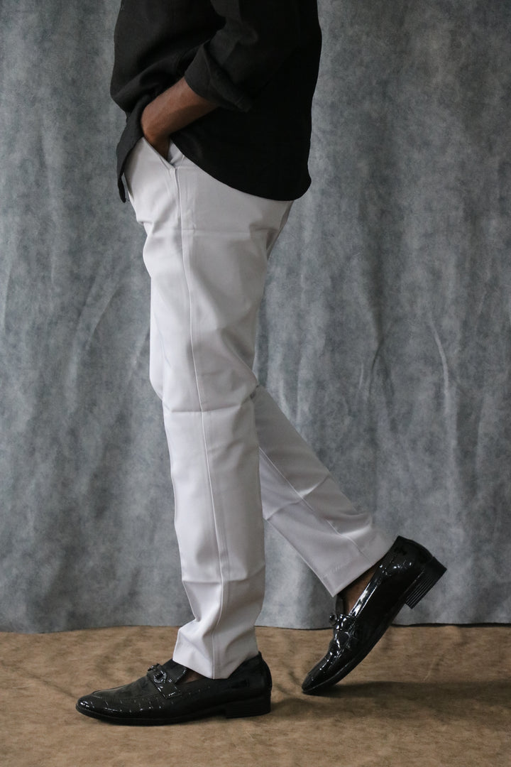 Men's Slim Fit Formal & Casual Stretchable Polo Pant (CODE:P001)- 4