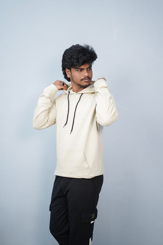Unisex Full Sleeve Plain Pocket Hoodie | Oversized Winter Wear - Sandle