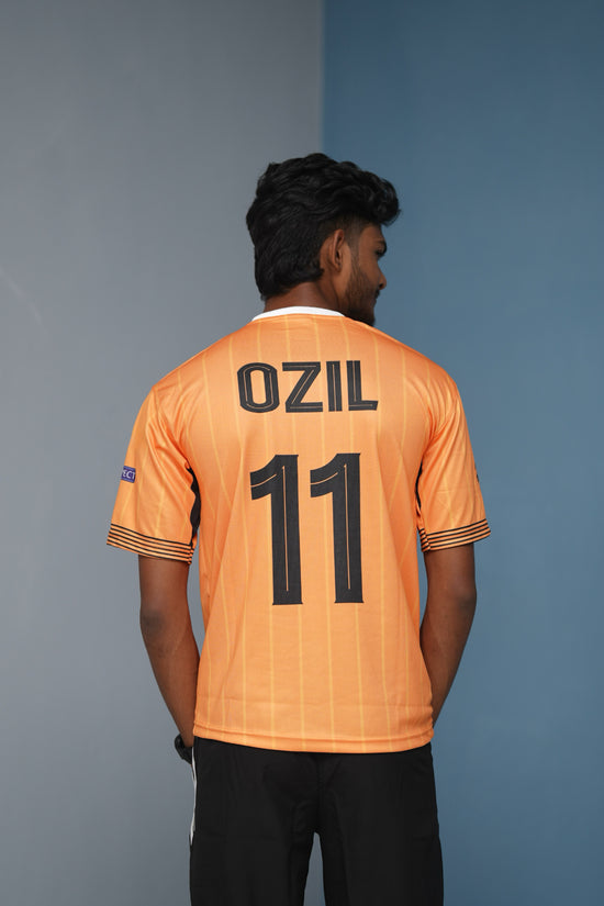 Five Sleeve Round Neck Fly Emirates Printed Tshirt for men - Yellow-Shirt & Pant Combo-7 Man