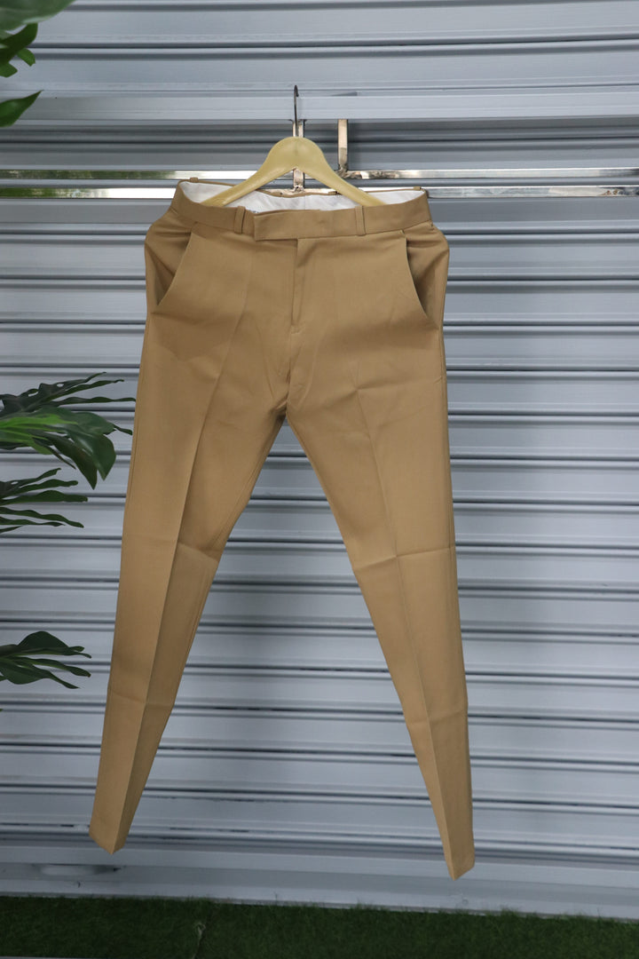 Men’s Premium Polo Fit Pants | Formal & Casual Slim Fit Bottom Wear - 3