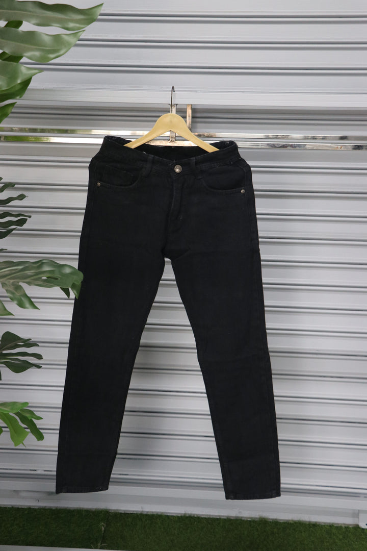 Men’s Premium MOM FIT JEAN | Casual Bottom Wear - Black