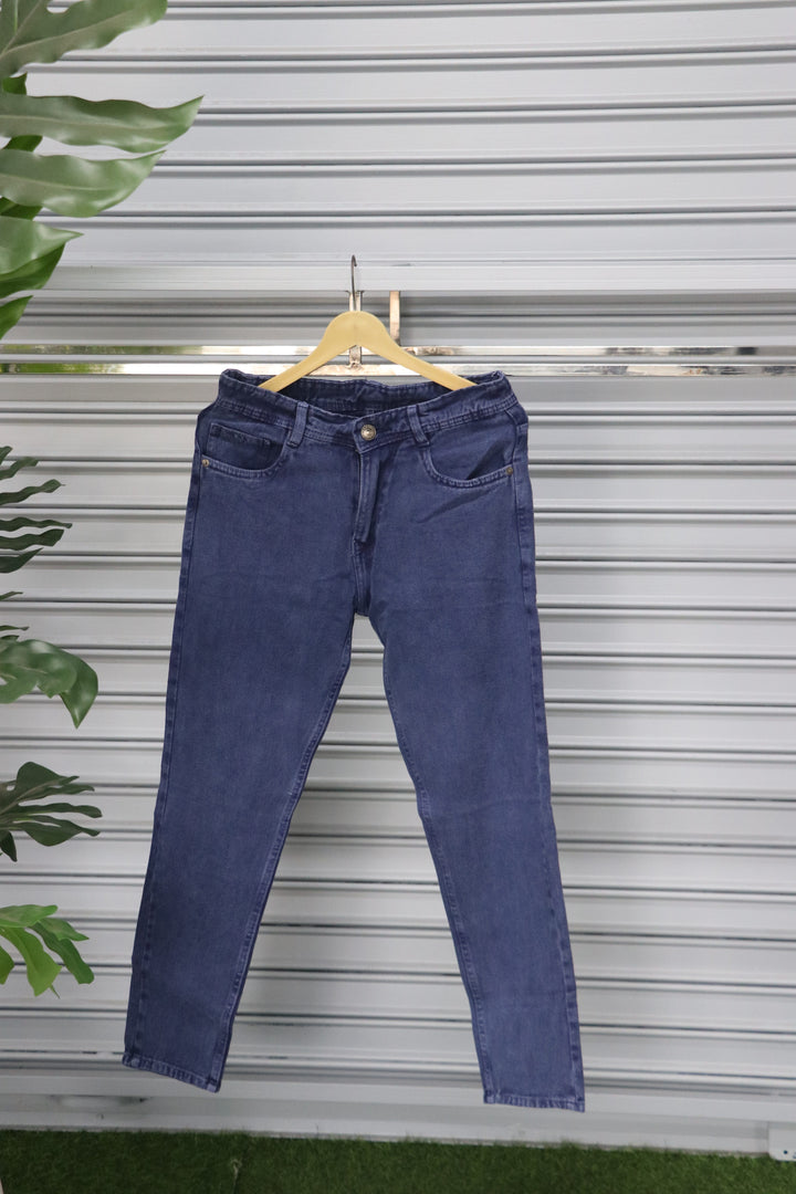 Men’s Premium MOM FIT JEAN | Casual Bottom Wear - BLUE