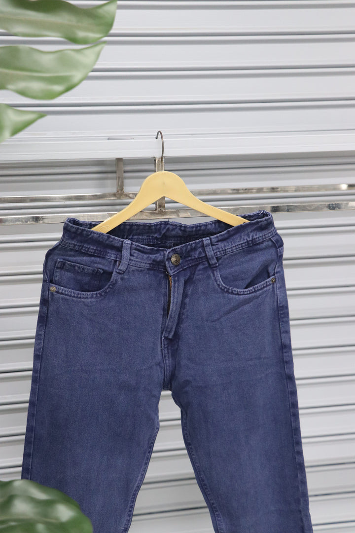 Men’s Premium MOM FIT JEAN | Casual Bottom Wear - BLUE