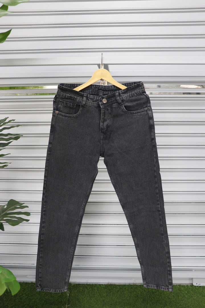 Men’s Premium MOM FIT JEAN | Casual Bottom Wear - Black SHADE