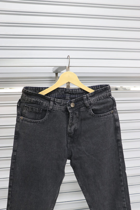 Men’s Premium MOM FIT JEAN | Casual Bottom Wear - Black SHADE – alternate view – 7MAN India