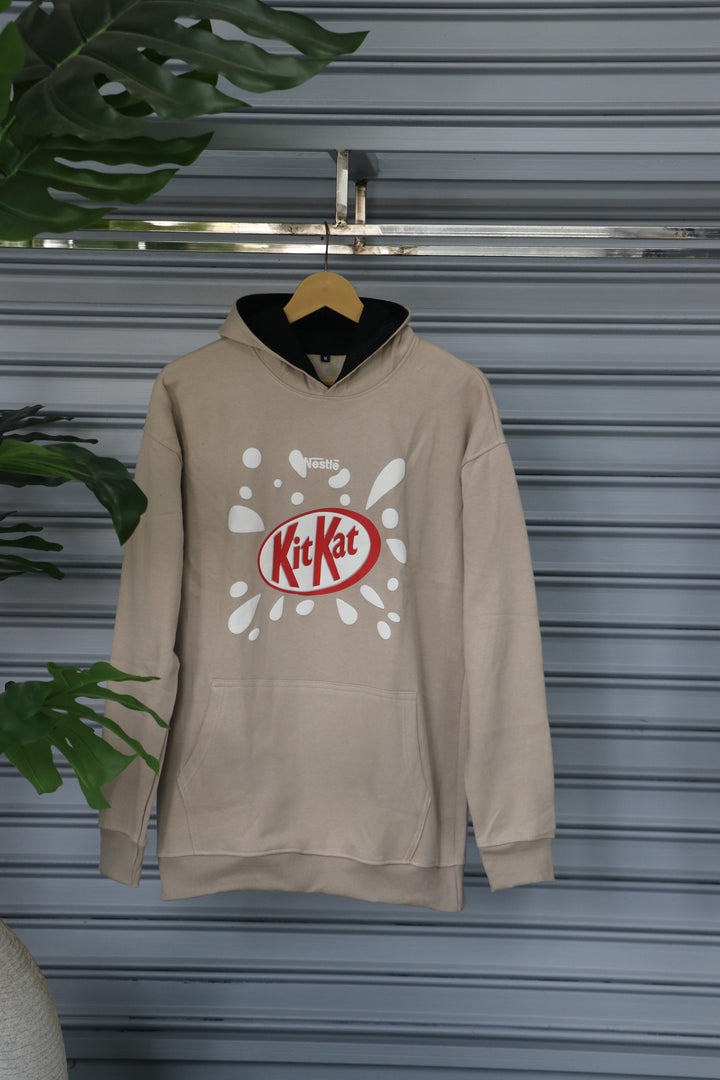 Men's Hoodie – Premium Full Sleeve KitKat Hoodie Sweatshirt - Sandle
