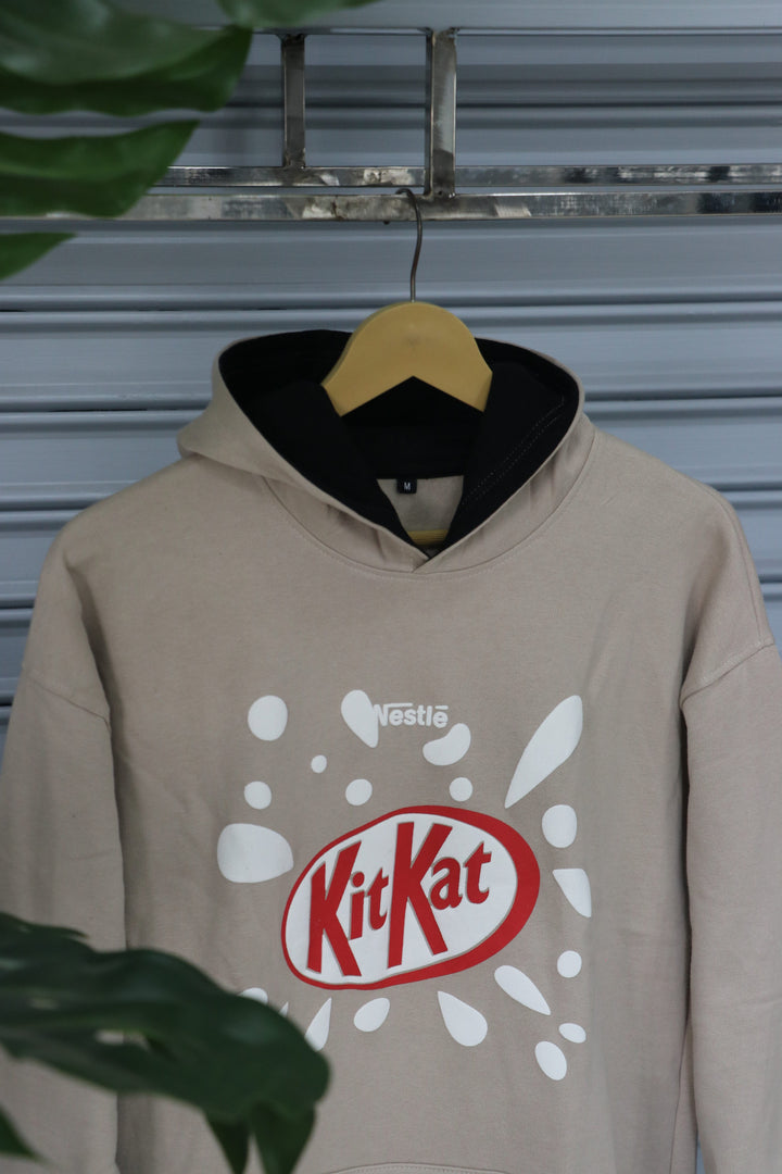 Men's Hoodie – Premium Full Sleeve KitKat Hoodie Sweatshirt - Sandle