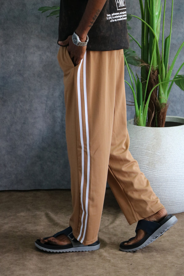 Men's Two Striped Baggy Track Pant | Casual & Sportswear - Sandle