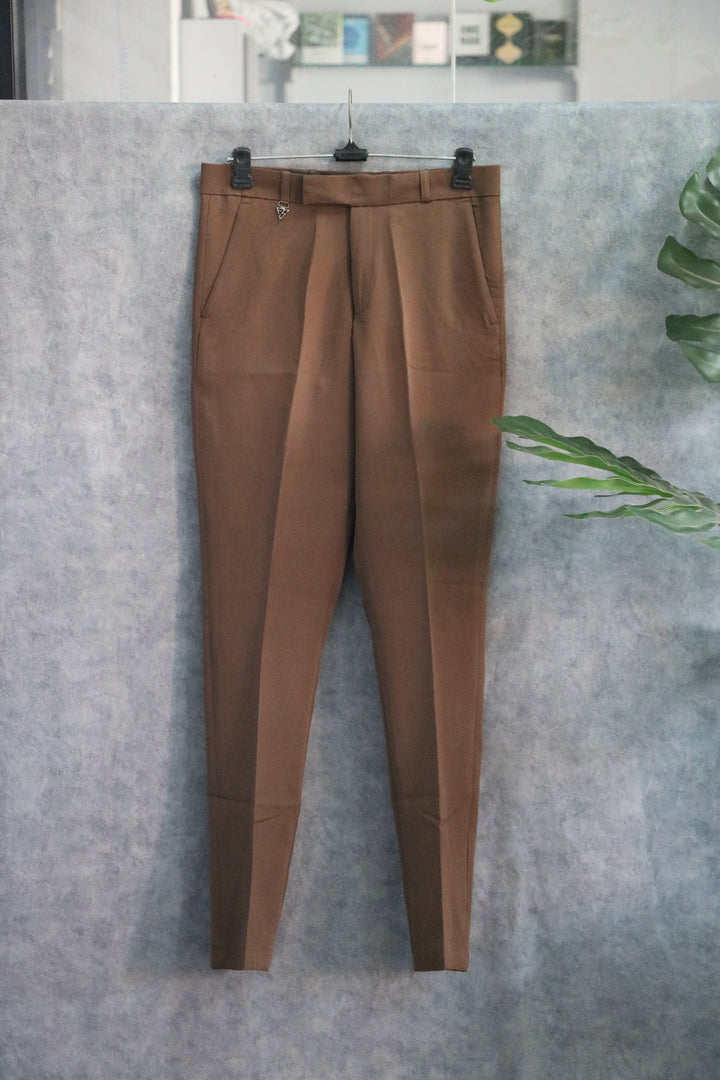 Men's Slim Fit Formal & Casual Stretchable Polo Pant - 12