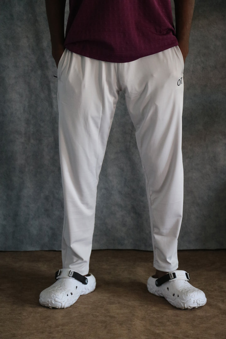 Buy Men's Casual 4 Way Lycra Track Pant - Ash