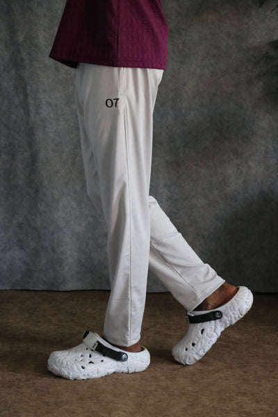 Buy Men's Casual 4 Way Lycra Track Pant - Ash