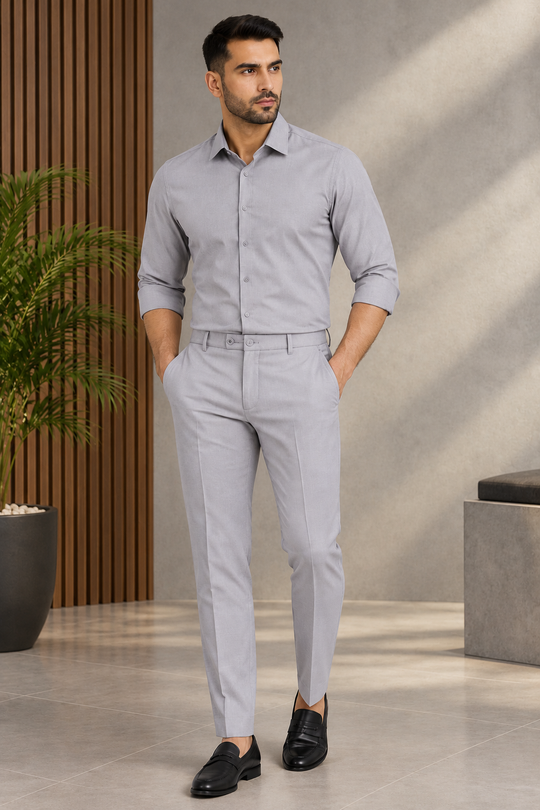 Men's Slim Fit Formal & Casual Stretchable Polo Pant - 13 – 7MAN Men's Fashion India