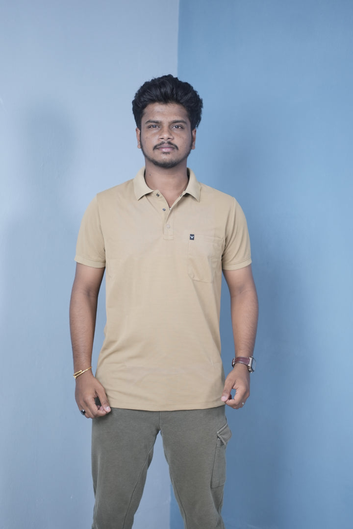Men’s Short Sleeve Polo T-Shirt – Classic Fit Stylish Casual Wear-Sandal