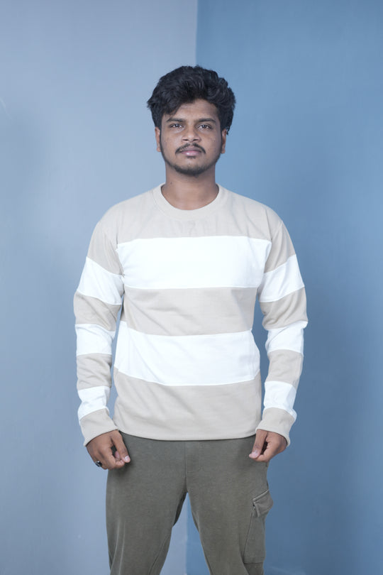 Men’s Cuttens Sweatshirt – Stylish Full Sleeve Casual Wear-Sandal – 7MAN Men's Fashion India