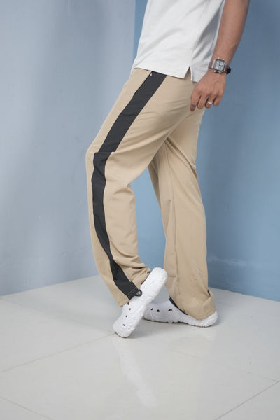 Men’s Stripe Track Pants – Sports Joggers Streetwear Style-Sandal