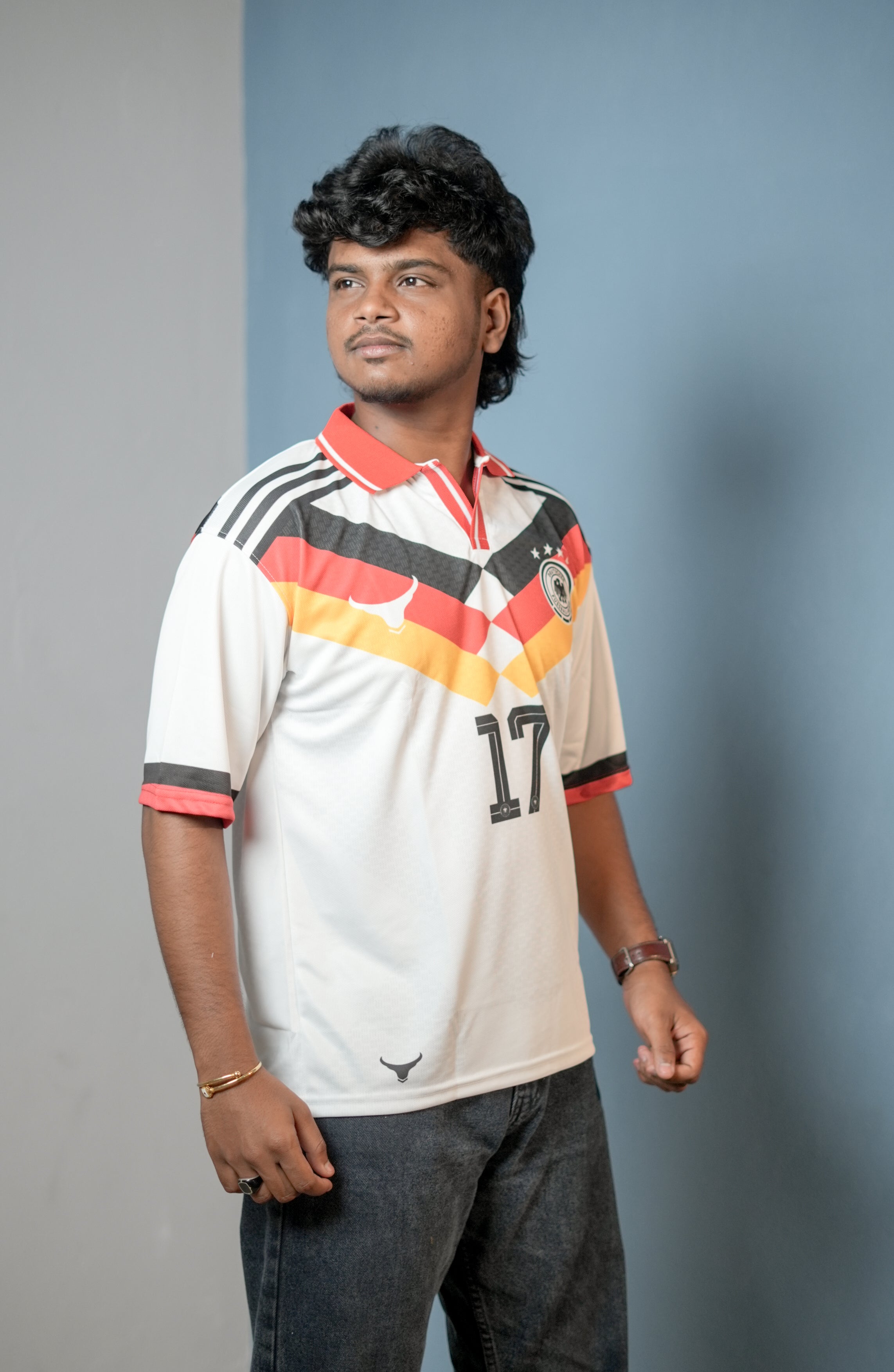 Short Sleeve Round Neck WIRTZ Jersey for Men White for Men Online
