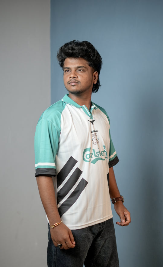 Short Sleeve Round Neck FOWLER  Jersey for Men - Green – alternate view – 7MAN India