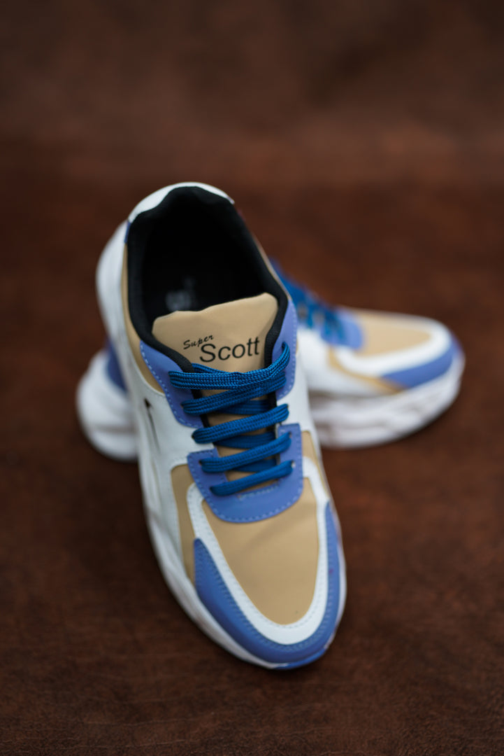 Fashion-Forward Men’s Sneakers in Blue | Urban Style Shoes-7 Man