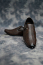 Load image into Gallery viewer, Stylish Men’s Brown Formal and Casual Dress Shoes-7 Man
