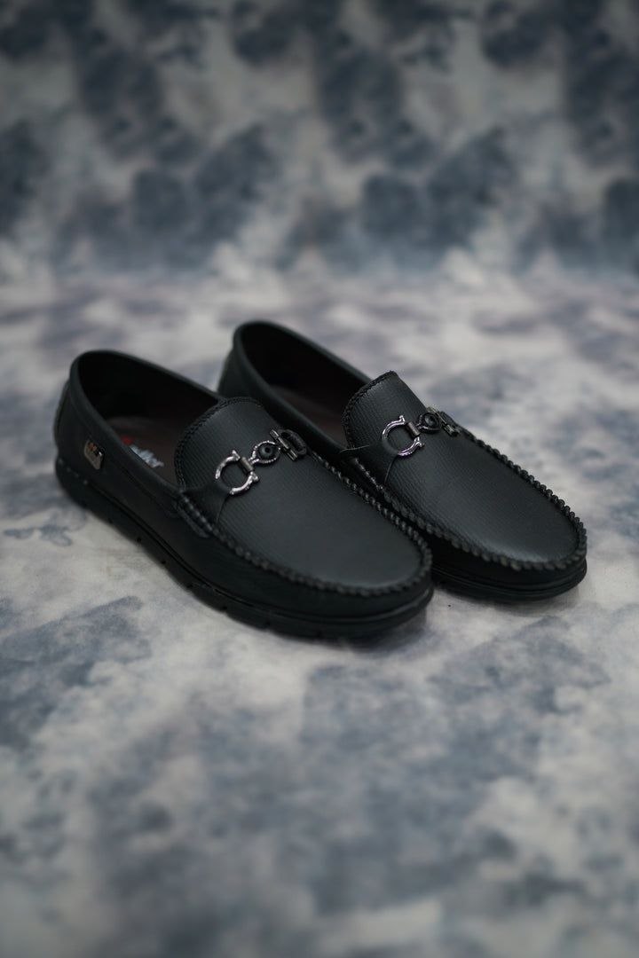 Stylish Black Loafers for Men – Premium Comfort & Design-7 Man