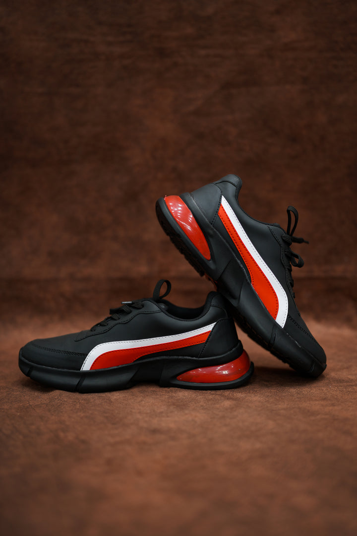 Men’s Black & Red Sports Shoes – Stylish & Durable Sneakers-7 Man